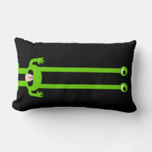 Alberne Alien Throw Kissen