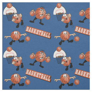 Alberne Basketballzeichen Stoff