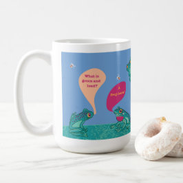 Alberne Baumfrösche - blau und grün Kaffeetasse