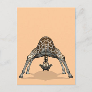 Alberne Childisch-Flexible Giraffe Postkarte