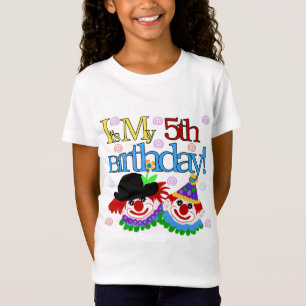 Alberne Clowns 5th Birthday Tshirts und Geschenke