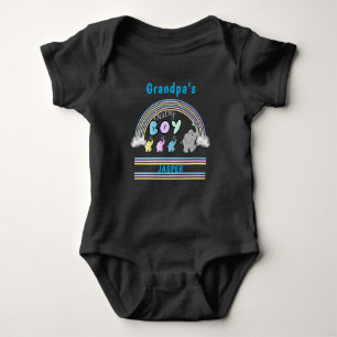 Alberne Fun Elefanten für einen Babyjungen Baby Strampler