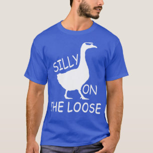 Alberne Gans auf den losen 5 T-Shirt