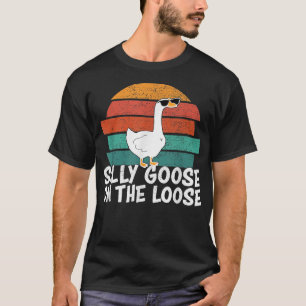 Alberne Gans auf der Lose  T-Shirt