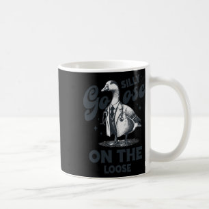 Alberne Gans auf der Lose Vintage Alberne Gänsehau Kaffeetasse