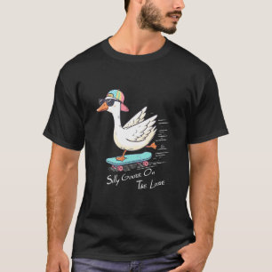 Alberne Gans Auf Freiem Fuß Kleinkind Lustige Albe T-Shirt