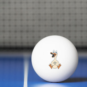 Alberne Gans, Eigenartige, Lustige Cartoon-Gans Tischtennisball