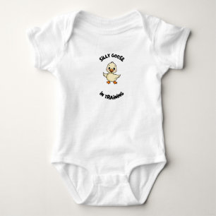 Alberne Gans in Training Neuer Baby Bodysuit Strampler
