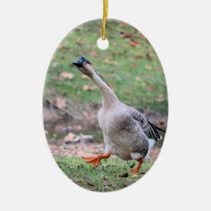 Alberne Gans Keramik Ornament