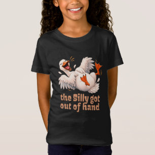 Alberne Gans Lach Cartoon T-Shirt