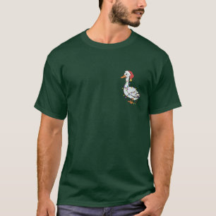 Alberne Gans Licht Weihnachten Lustige Ente Xmas L T-Shirt
