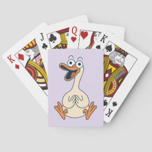 Alberne Gans, Sonderbar, Lustige Cartoon-Gans Spielkarten