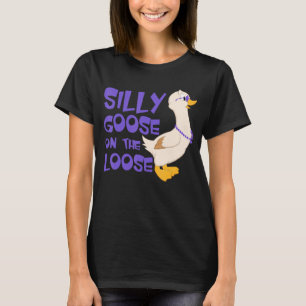Alberne Gänse auf der Loose Funny Goose Lover T-Shirt