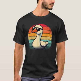Alberne Gänse in Sonnenbrille Pun Meme Pool Funny T-Shirt