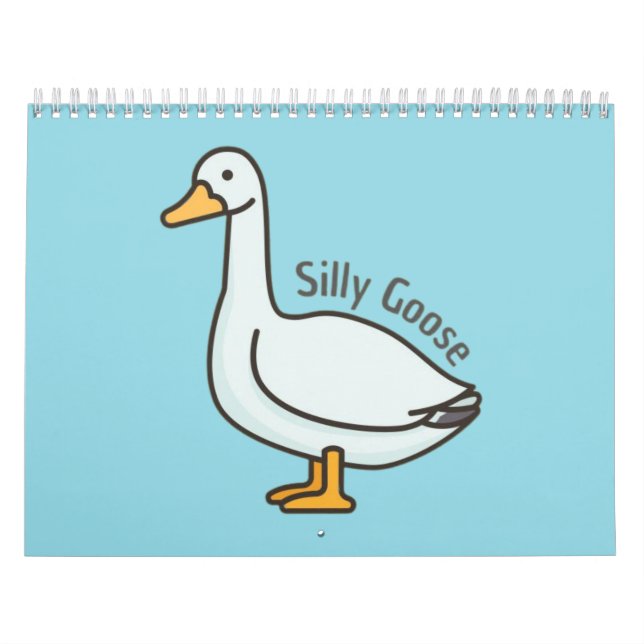 Alberne Gänse Kalender (Titelbild)