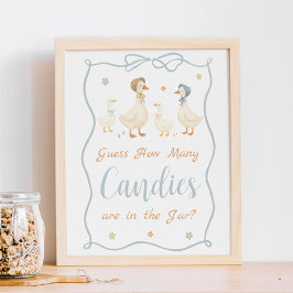 Alberne Gänsedusche schätzt wie viele Kanadier Poster