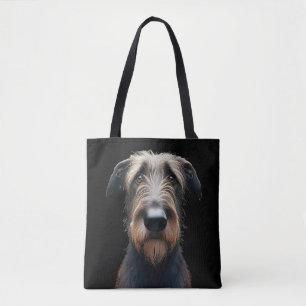 Alberne irische Wolfhound und irische Flagge Tasche