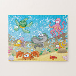 Alberne Meereswelt Puzzle, 11 Zoll x 14 Zoll, 252 