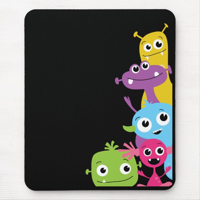 Alberne Monster Mousepad für Kinder (Vorne)