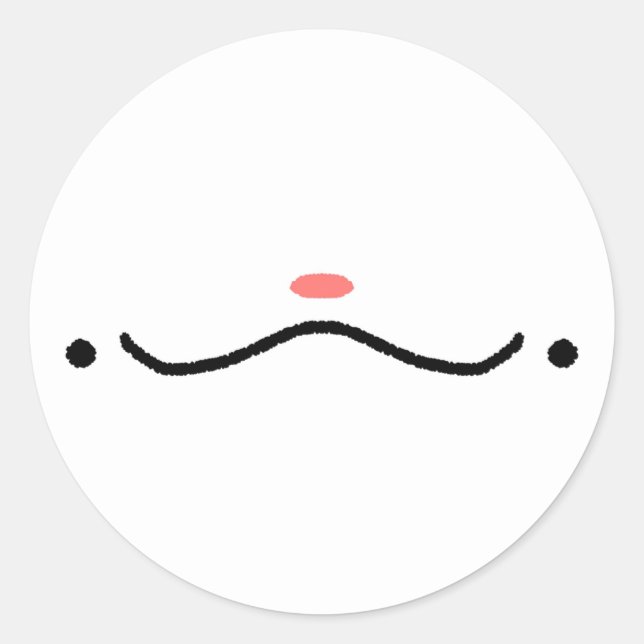 Alberne Niedliche Face Sticker (Vorderseite)