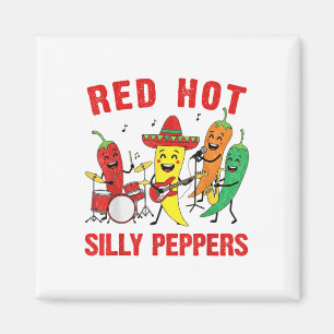 Alberne Paprikaschoten mit scharfen Rot, Parody Ch Magnet