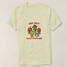 Alberne Paprikaschoten T - Shirt - Spaß und undurc