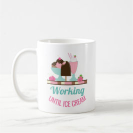 Alberne Puppe bis zur Eiscreme - Yummy-Leckereien Kaffeetasse