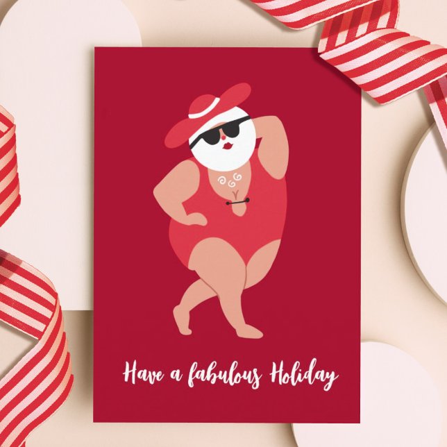 Alberne Weihnachtskarte Feiertagskarte (Von Creator hochgeladen)