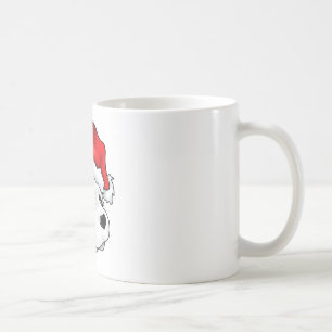 Alberner Bär in einem Weihnachtshut Kaffeetasse