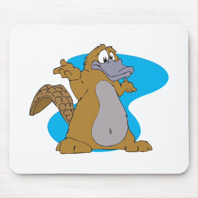 alberner Cartoon Mousepad (Vorne)