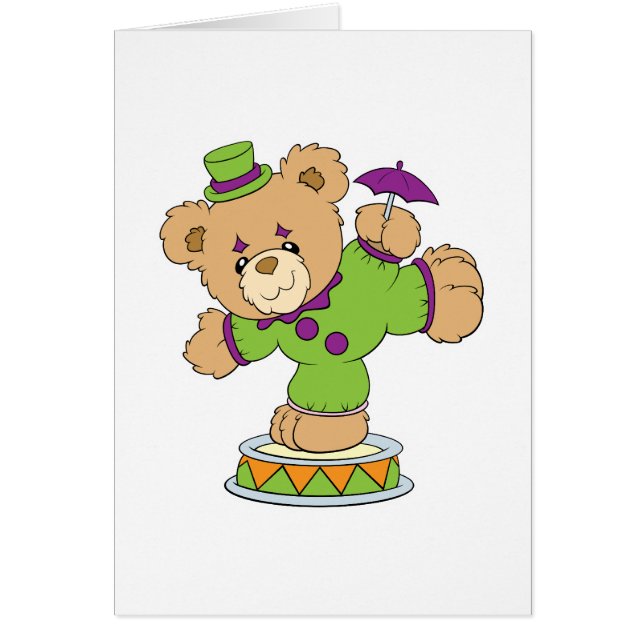 Alberner Clown-Teddybär (Vorne)