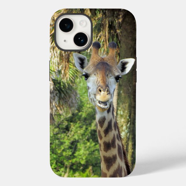 Alberner Fall Giraffe Case-Mate iPhone 14 Hülle (Rückseite)