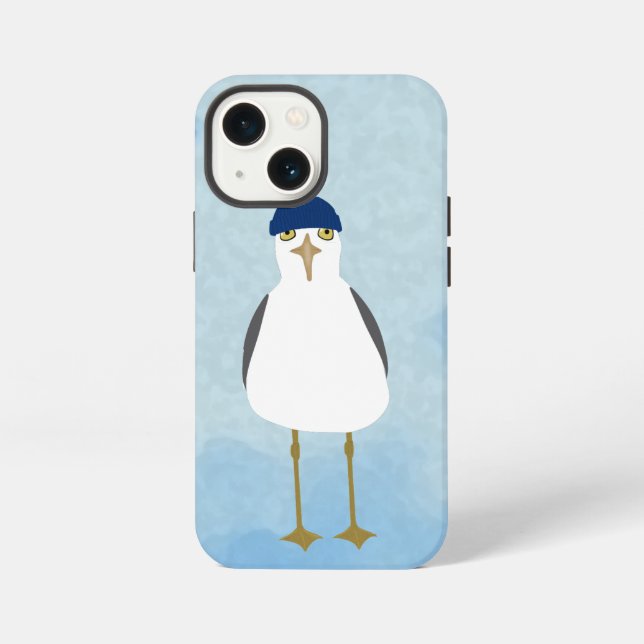 Alberner Fall Seagull iPhone 13 Mini Hülle (Rückseite)