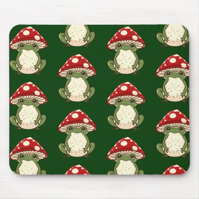 Alberner Froschfliegenpilz Mousepad (Vorne)