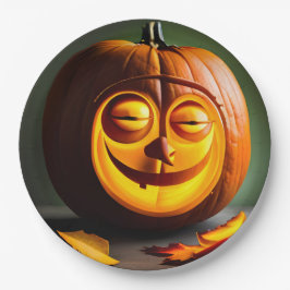 Alberner Herr Pumpkin Head Pappteller