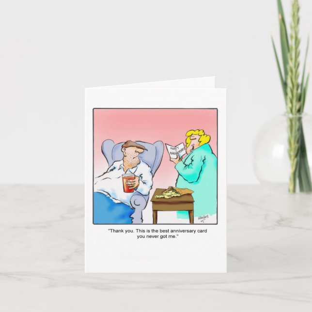 Alberner Jahrestag Karte (Vorderseite)