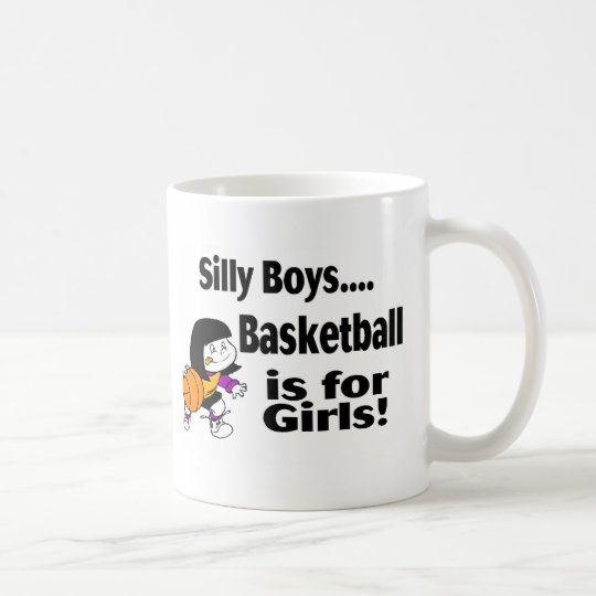 Alberner Jungen-Basketball ist für Mädchen Kaffeetasse