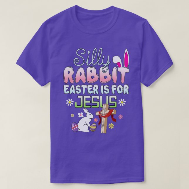Alberner Kaninchenoster für Jesus Ostern T-Shirt (Design vorne)