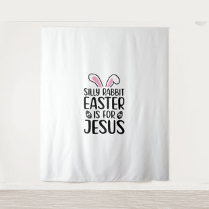 Alberner Kaninchenoster für Jesus Ostern Wandteppich