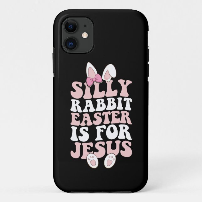 Alberner Kaninchenoster ist für Jesus Osterhof Case-Mate iPhone Hülle (Rückseite)