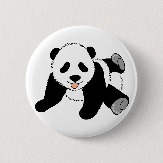Alberner Panda Button (Vorderseite)