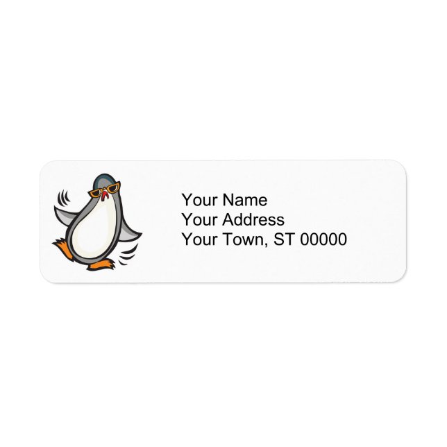 alberner tanzender Pinguin (Vorne)