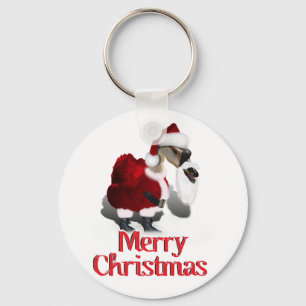 Alberner Weihnachtsmann - ein Web Footed Christmas Schlüsselanhänger