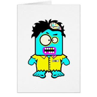 alberner Zombie-Zeichentrickcharakter