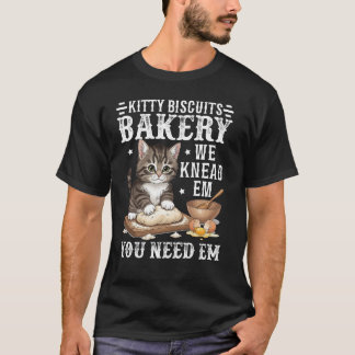 Albernes Cat Meme Crewneck Bakery Geschenk für Kat T-Shirt