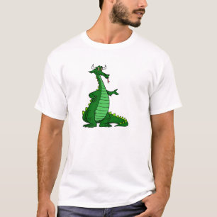 Albernes Drache-Grün T-Shirt