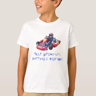Albernes Erwachsen-Kind Kart T-Shirt