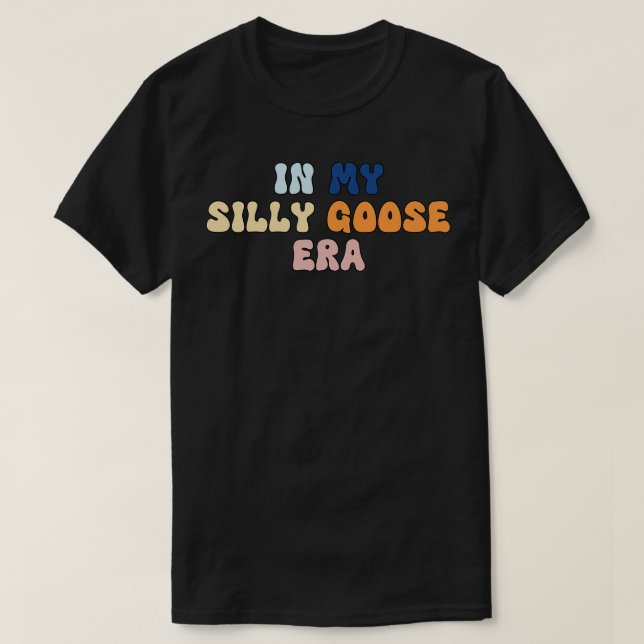 Albernes Gänse-Shirt Niedlich in meinem Erbe Meme  T-Shirt (Design vorne)