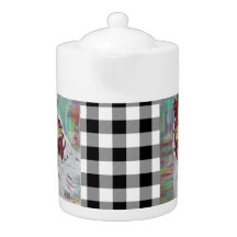 Albernes Hühnchen und Karierter Tee