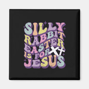 Albernes Kaninchenöster ist für Jesus Niedlicher S Magnet